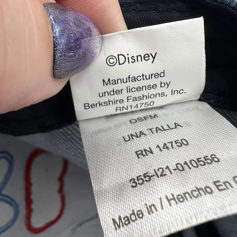 NEW! Berkshire Disney Rock The Bow Denim Cap Hat StrapBack Minnie Mouse One Size